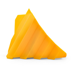 Camco Big Yellow Wheel Chock for Tires Up to 30