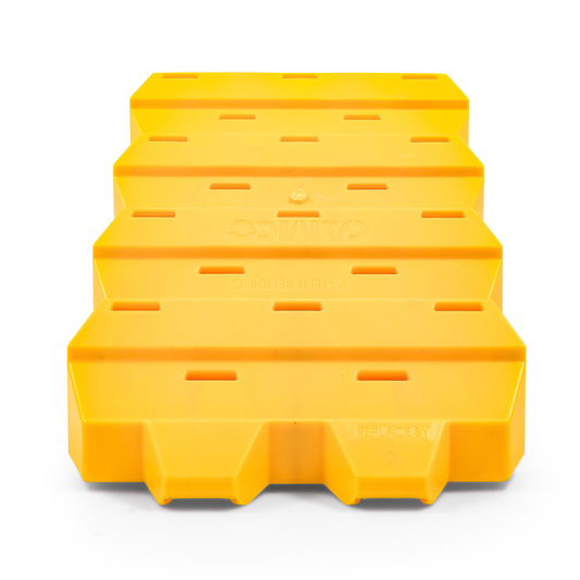Camco Big Yellow Wheel Chock for Tires Up to 30" xlyellow