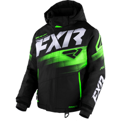 [Color:::Black / Lime] FXR Child Boost Jacket