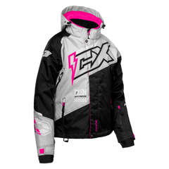 [Color:::Silver/Black/Pink Glo] Castle X Women's Code Jacket