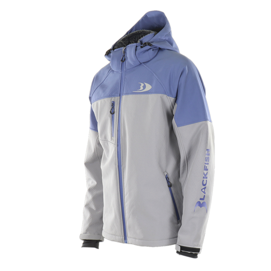 Blackfish Zenith Soft-Shell Jacket - Charcoal/Blue